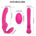 STIM U Dual Ended silicone recharageable Vibrator rose